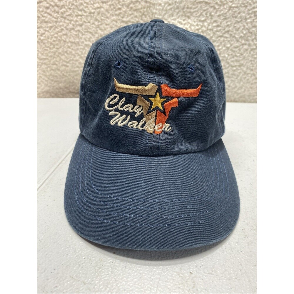 Vintage Clay Walker Country Limited Edition Merch Adjustable Strap Cap 90s VTG